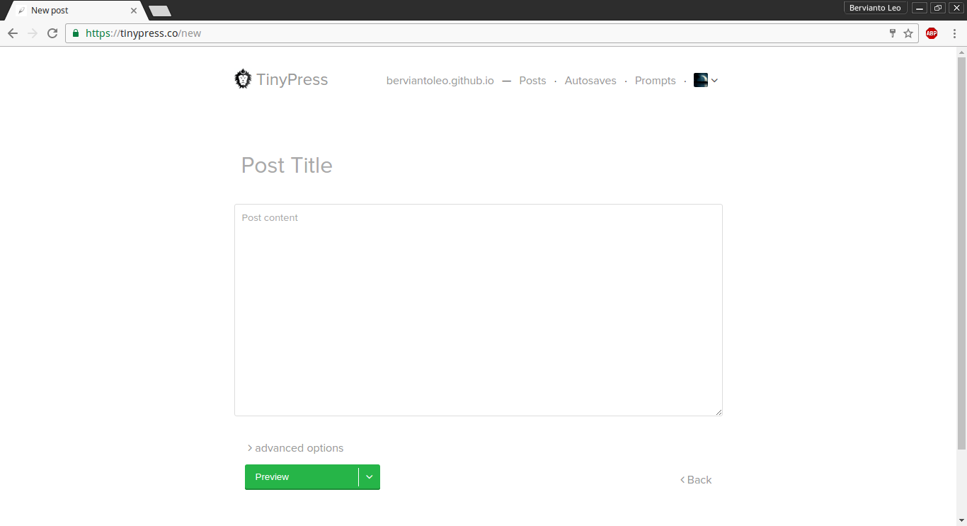 Create Post