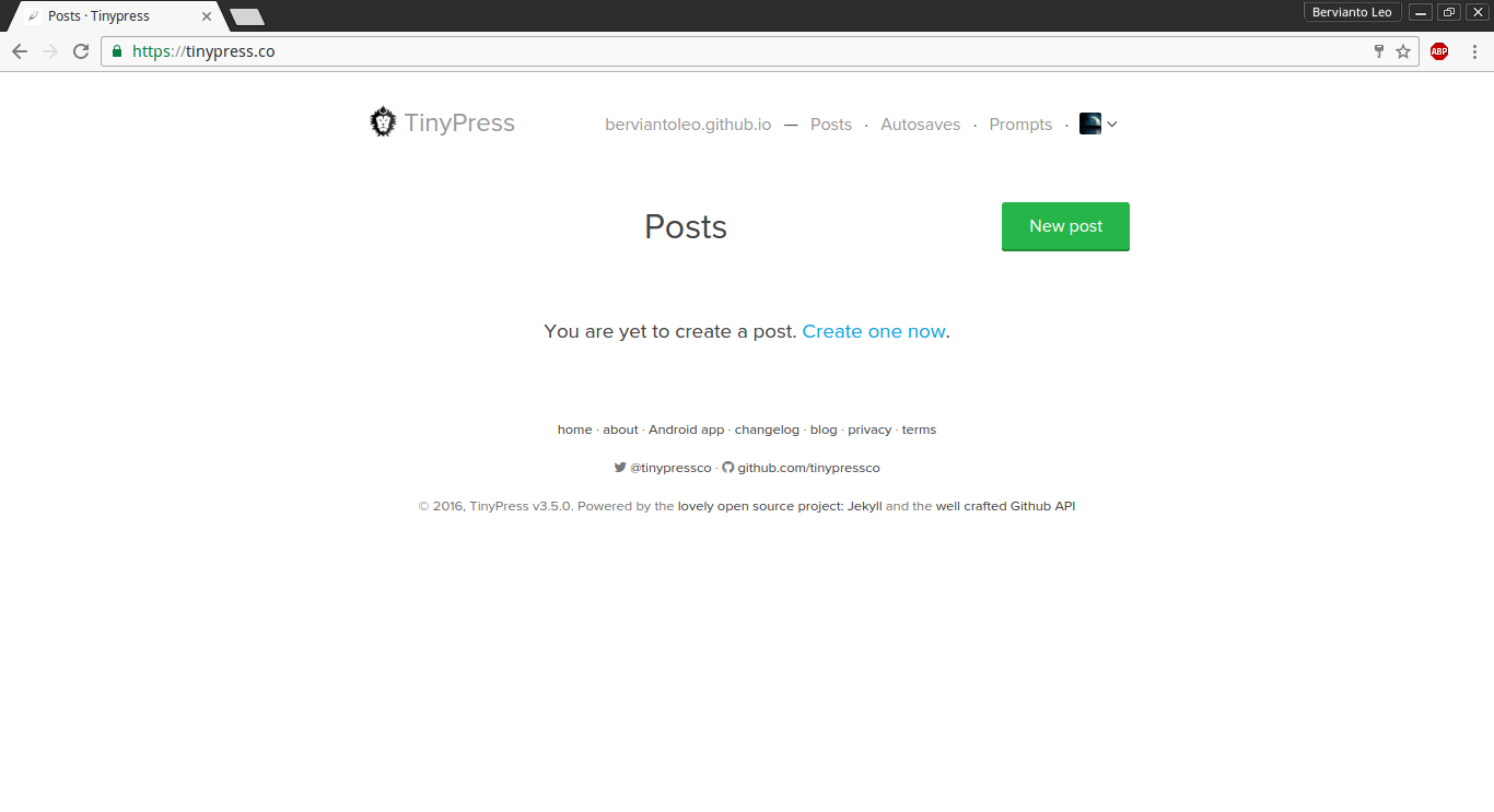 Post Dashboard